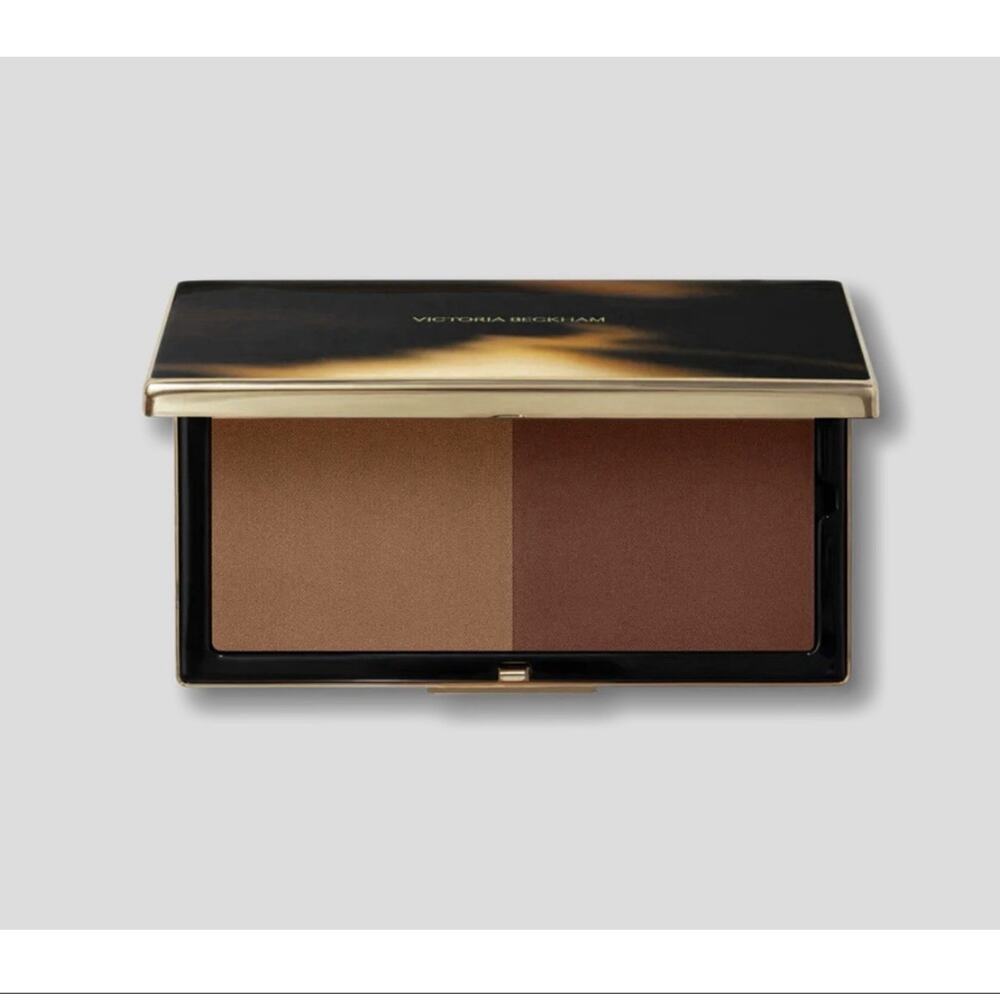 Victoria Beckham Dual Bronzer & Contour Duo - Brown- #5 Terracotta/Tawny